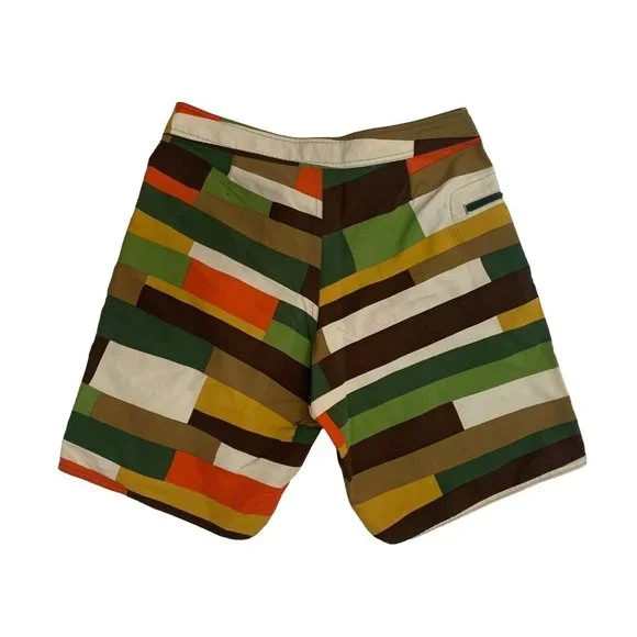 Patagonia Men's Size 32 Multicolor Drawstring Board Shorts 32" x 9"
